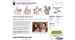 Desktop Screenshot of bestkettlebellworkout.com